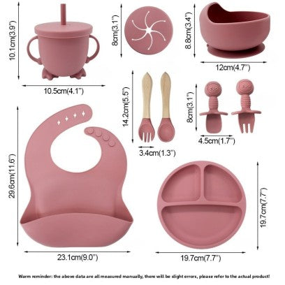 BabyBite Silicone Tableware Set