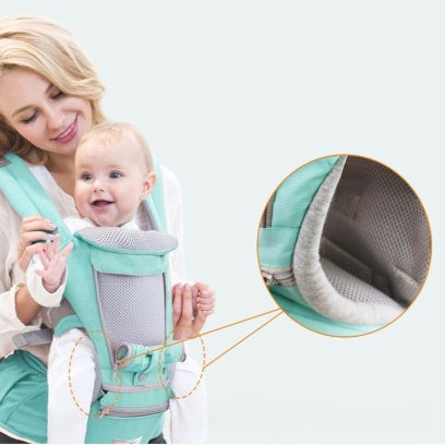 Adjustable baby carrier for all stages
