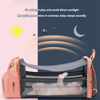 All-in-One Multifunctional Diaper Back Pack