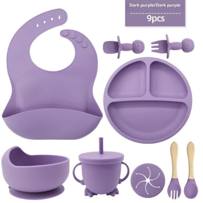 BabyBite Silicone Tableware Set